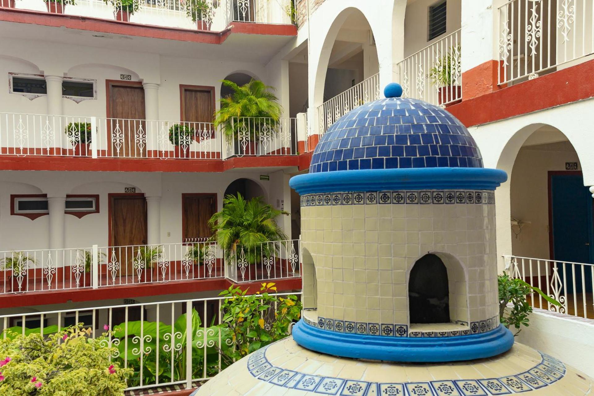 Hotel Encino Malecon Centro 푸에르토 발라타 외부 사진