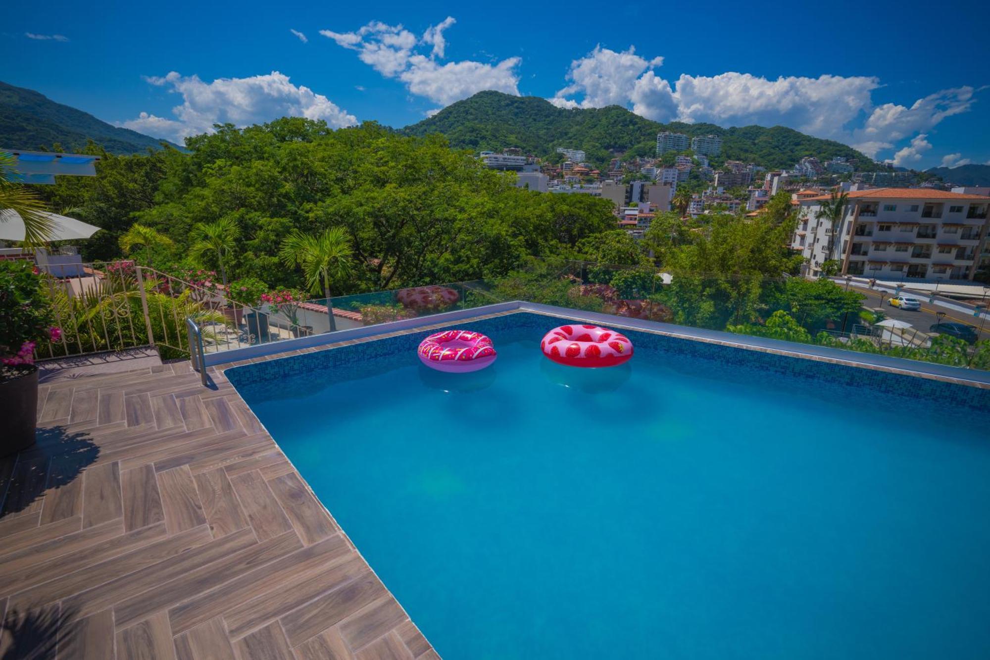 Hotel Encino Malecon Centro 푸에르토 발라타 외부 사진