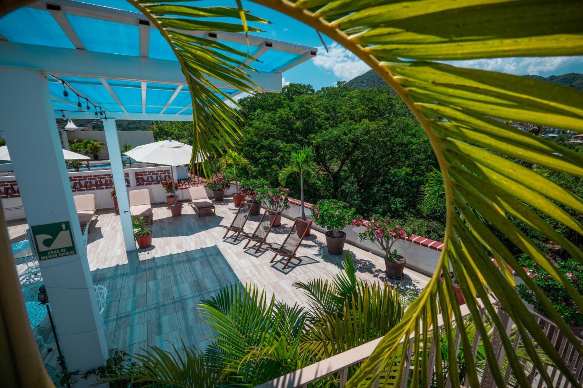 Hotel Encino Malecon Centro 푸에르토 발라타 외부 사진