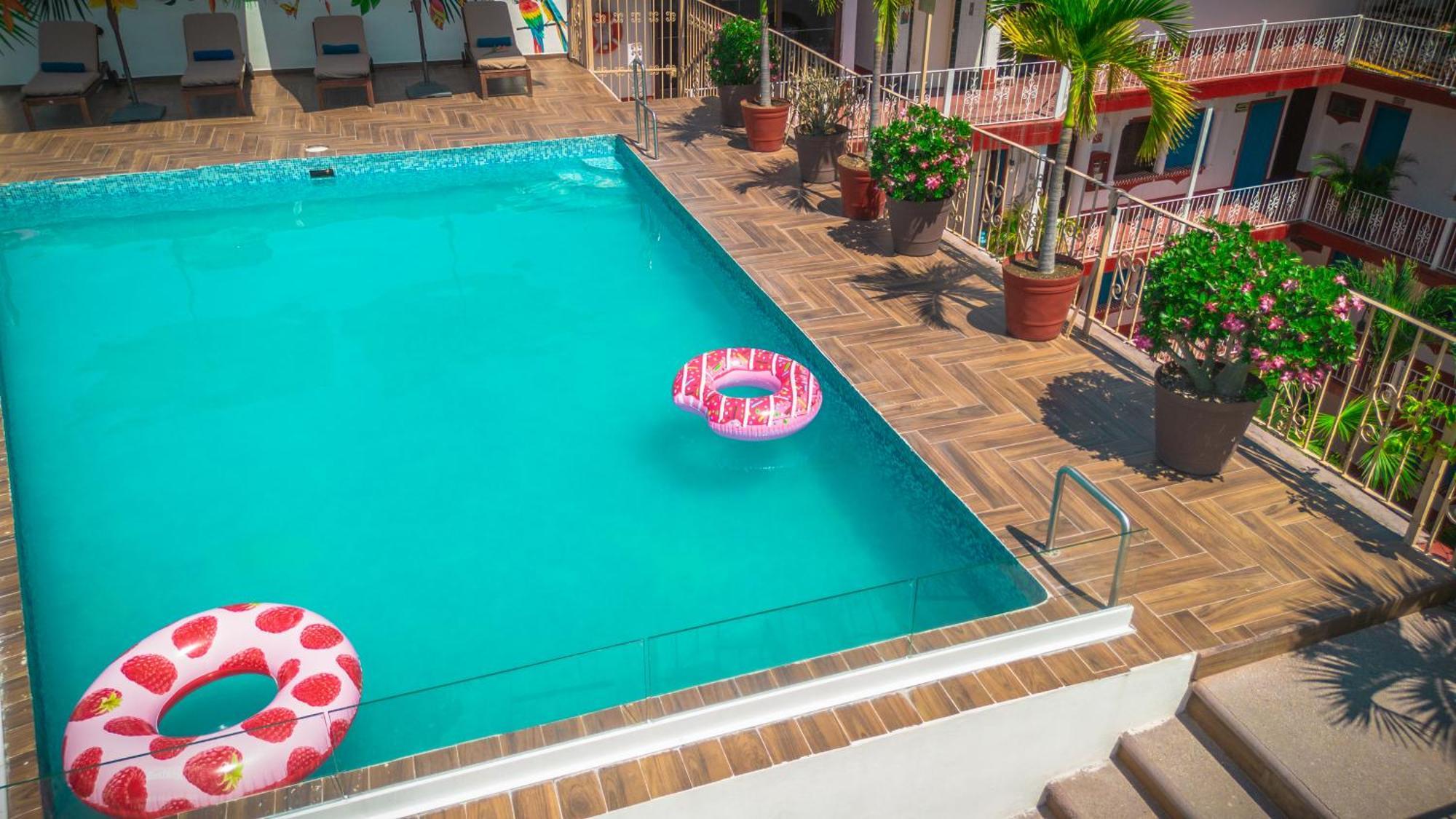 Hotel Encino Malecon Centro 푸에르토 발라타 외부 사진
