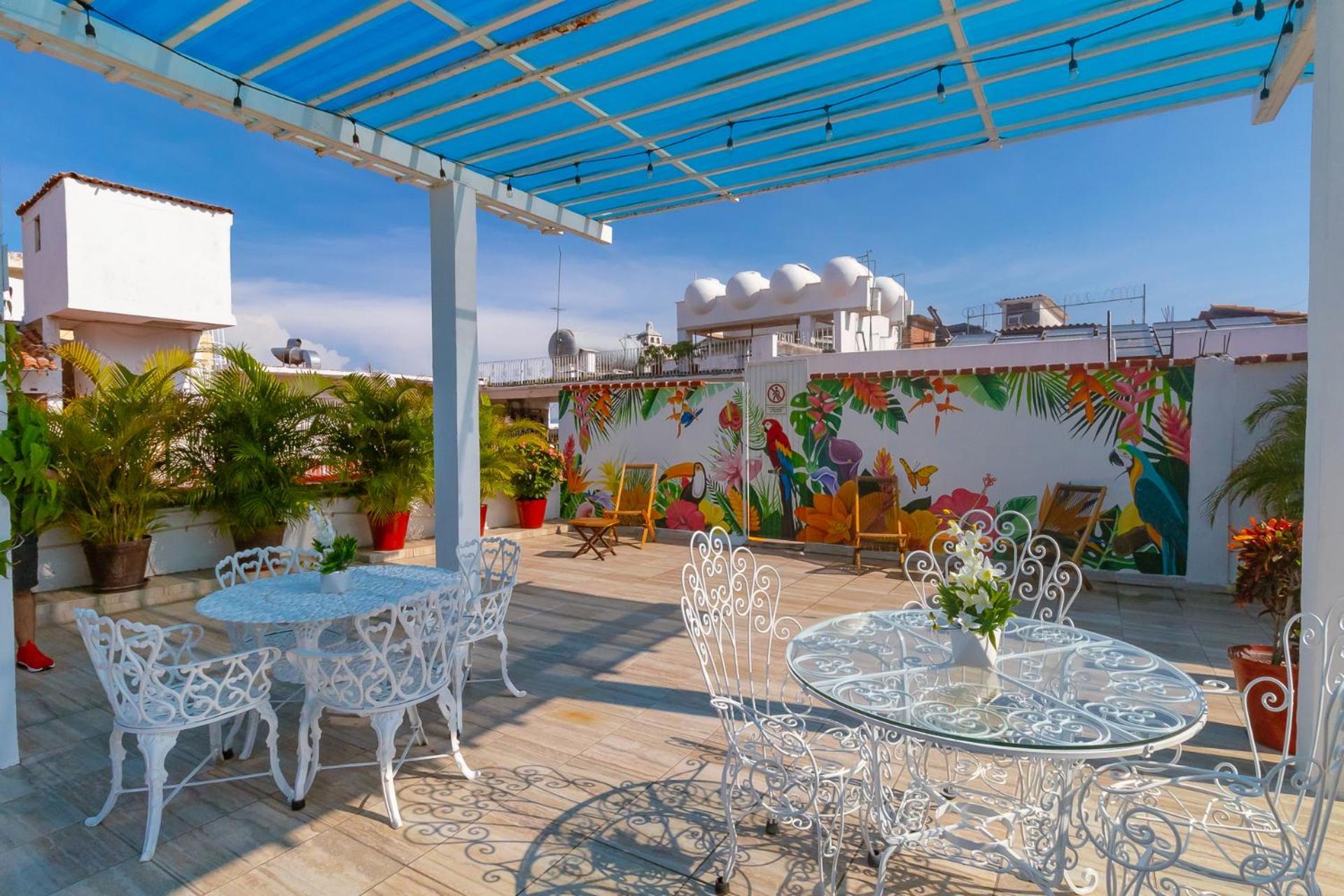 Hotel Encino Malecon Centro 푸에르토 발라타 외부 사진